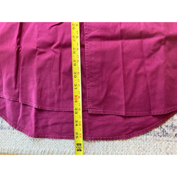 Levis Shirts For Jeans Modern Authentic Western RED Button Up‎ VTG 90's Large - Picture 3 of 7